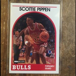 Scottie Pippen ‘89 Hoops card 2nd year, 244, Mint